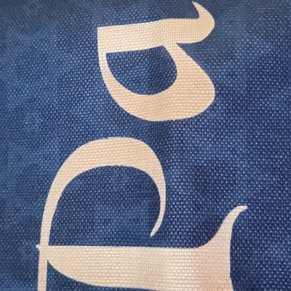 Happy Passover Table Runner Matzoh Wine  Holiday Symbols Blue Gold 14"x 72" NEW - Picture 6 of 12